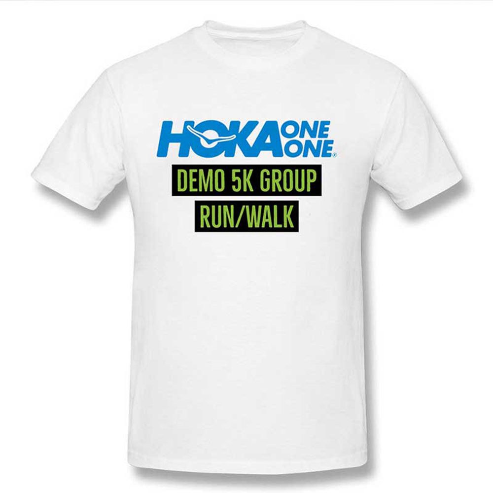 Hoka Mens Tee NZ - Hoka One One O Neck Summer And Generous Cotton White (ZWA403591)